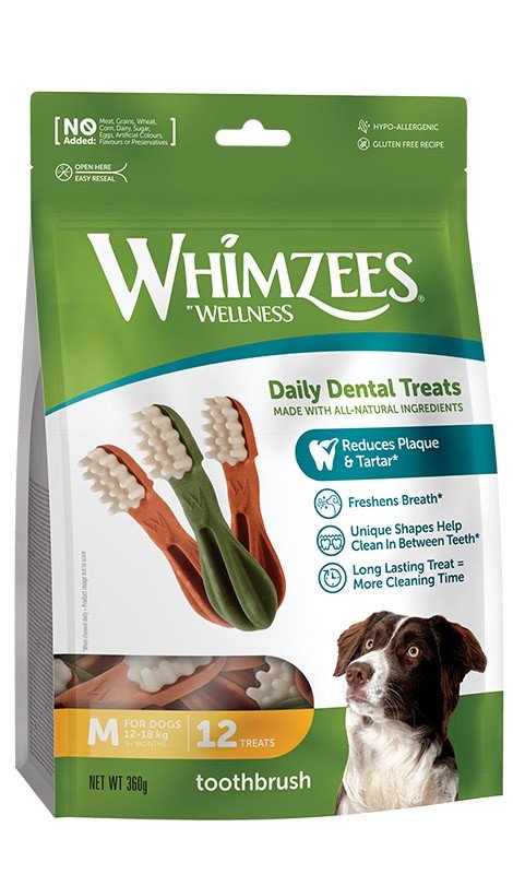 WHIMZEES Dentálne maškrty M 12 ks