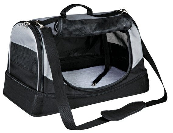 TRIXIE Prenosná taška Holly čierna/sivá
