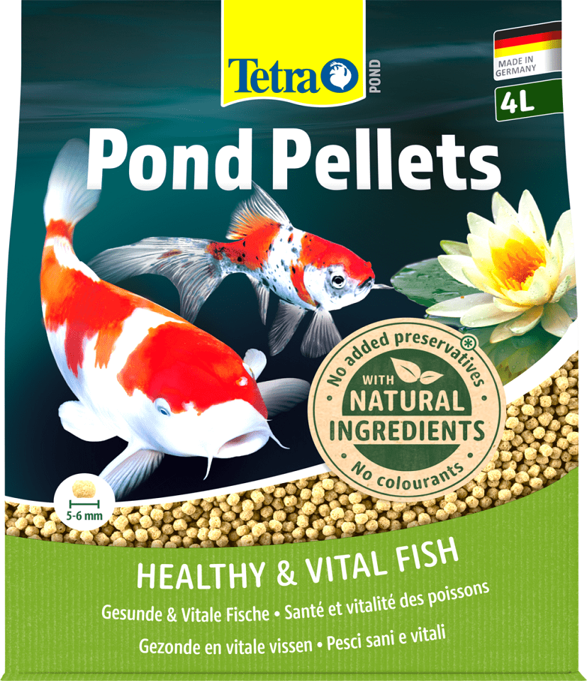 TETRA Pond Pellets 4 l základné krmivo pre ryby v rybníkoch, granulát