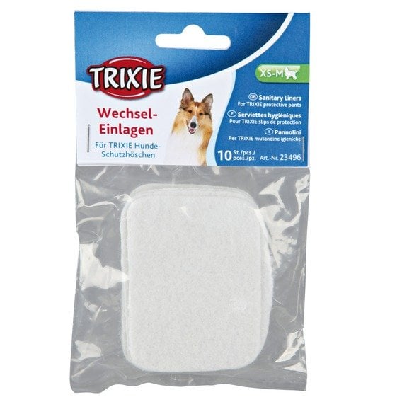 TRIXIE Náhradné vložky k háracím kalkotkám "XS/S/M" 10 ks/bal.