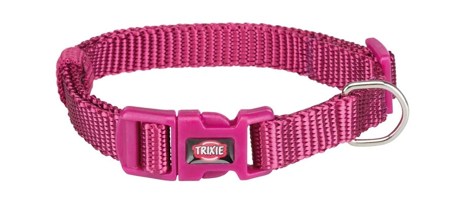 TRIXIE Premium obojok, L–XL: 40–65 cm/25 mm, fuchsiová