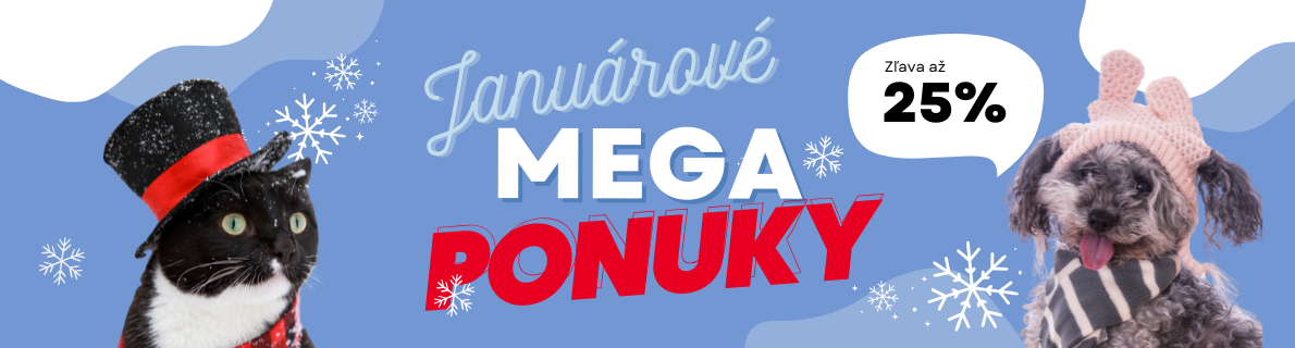 Januárové MEGA PONUKY Zľava až 25 %