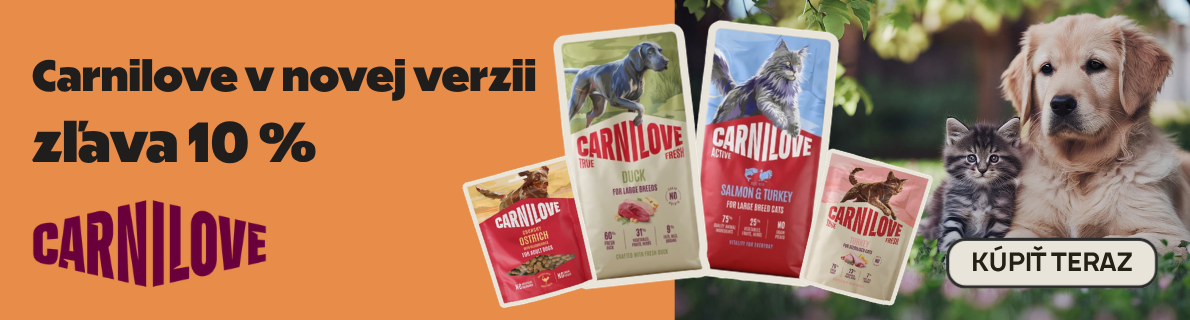 Akcia CARNILOVE v novej verzii - o 10 % lacnejšie