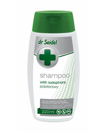 DERMAPHARM Dr Seidel šampón pre psov 220 ml na bakteriálne a plesňové infekcie kože