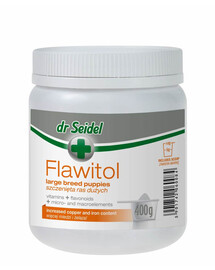 DR SEIDEL Flawitol pre šteniatka veľkých plemien 400 g prášok