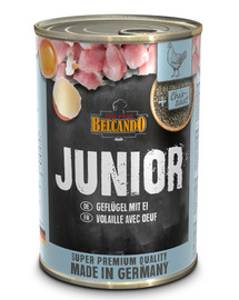 BELCANDO Junior Hydina a vajcia 400 g