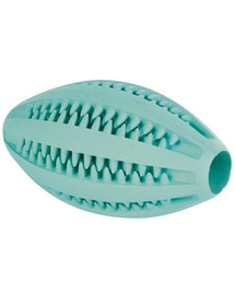 TRIXIE Dentafun mintfresh rugby lopta s mätou 11.5 cm