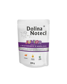Dolina Noteci Premium Junior bohaté na králičiu pečeň 300g