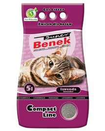 Benek Super compact s vôňou levandule 5 L