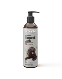 COMFY Natural Dark 250 ml šampón, ktorý zvýrazňuje tmavú farbu srsti