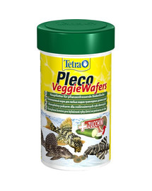 TETRA Pleco Veggie Wafers 3,6 l zeleninové krmivo pre ryby pri dne