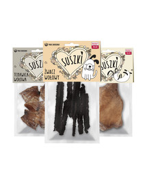 PAKA ZWIERZAKA Suszki Mix bravčové/hovädzie pochúťky 3 x 100 g