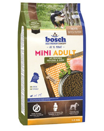 BOSCH Mini adult hydinu a pšeno 1 kg