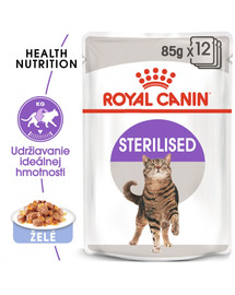 ROYAL CANIN Sterilised Jelly 85g x12