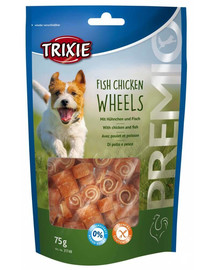 TRIXIE Kolečka kuracie/ryba, Premio, 75g