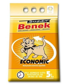 BENEK Super economic bentonitové stelivo 5 l x 2 (10 l)