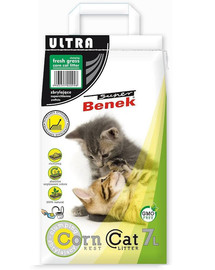 BENEK Super Corn Cat Ultra Vôňa sviežej trávy 7 l