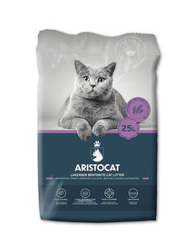 ARISTOCAT Bentonite Plus ​Bentonitové stelivo s vôňou levandule 25 l