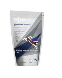 TROVET Unique Protein Treat Rabbit URT funkčné maškrty pre psa 125 g