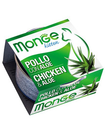 MONGE Fruit Kitten Kura a aloe 80 g