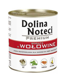 DOLINA NOTECI Premium bohaté na hovädzie mäso 12 x 800g