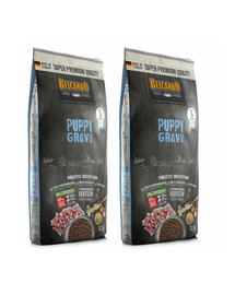 BELCANDO Puppy Gravy 25 kg (2x12,5 kg) granule pre šteňatá do 4 mesiacov