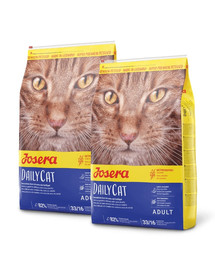 JOSERA Daily Cat Bezobilné granule pre dospelé mačky20 kg (2 x 10 kg)