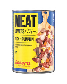 JOSERA Meatlovers Menu Kačacie s tekvicou 400 g