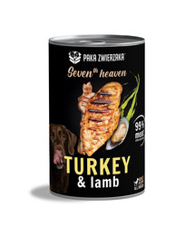 PAKA ZWIERZAKA Seventh Heaven turkey&lamb 400 g