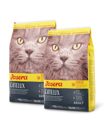 JOSERA Cat Catelux proti tvorbe vlasových guličiek 20 kg (2 x 10 kg)
