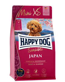 HAPPY DOG MiniXS Japan 1,3 kg Krmivo pre malých a miniatúrnych psíkov