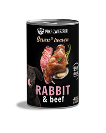 PAKA ZWIERZAKA Seventh Heaven (rabbit&beef) 400 g