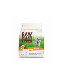 VETEXPERT Raw Paleo Kitten Turkey&Chicken 250 g