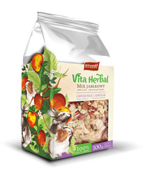 VITAPOL Mix jablkový pre hlodavce 100 g