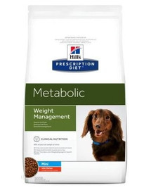 Hill's PRESCRIPTION DIET Metabolic Mini suché krmivo pre psov s kuracím mäsom pre redukciu hmotnosti 6 kg
