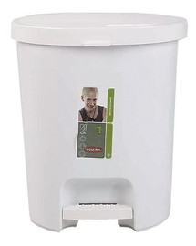 CURVER Kôš s pedálom 25 l biely