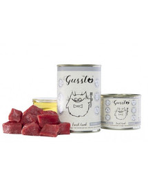 GUSSTO Cat Fresh Lamb čerstvé jahňacie 6x200 g