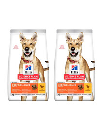 HILL'S Canine Adult 1+ Performance Chicken 2x14 kg