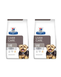 HILL'S Prescription Diet Canine l/d Liver Care 2x10 kg