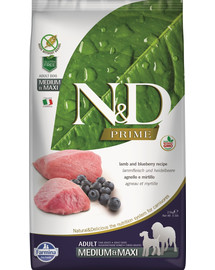 Farmina N&D dog PRIME adult medium&maxi lamb&blueberry 2,5 kg