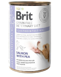 BRIT Veterinary Diet Gastrointestinal Salmon with Pea 400 g