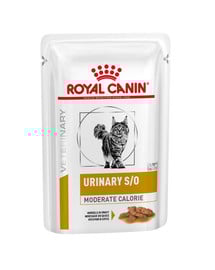 ROYAL CANIN Veterinary Diet Feline Urinary S/O Moderate Calorie 48x85 g