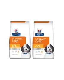 HILL'S Prescription Diet C/D Urinary Care Multicare 8 kg (2 x 4 kg)