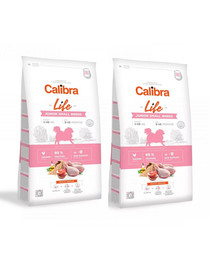 CALIBRA Dog Life Junior Small Breed Chicken 12 kg (2 x 6 kg)