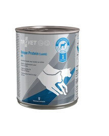 TROVET Unique Protein Lamb UPL dla psa i kota jagnięcina 12x800 g