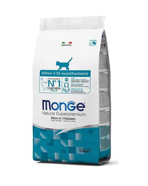 MONGE Cat Kitten granule pre mačiatka 400g