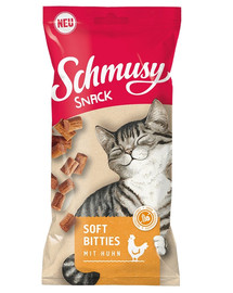 SCHMUSY SNACK Soft Bities mäkké kuracie kúsky 60 g