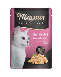 MIAMOR Feline Filets Tuniak s krabom v želé 100 g