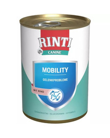 RINTI Canine Mobility beef 400 g hovädzie mäso