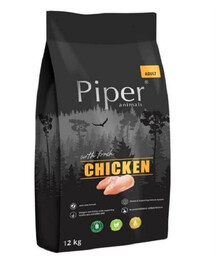 PIPER Krmivo pre psov s kuracím mäsom 12 kg